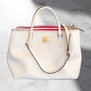 White Dooney & Bourke Satchel Purse